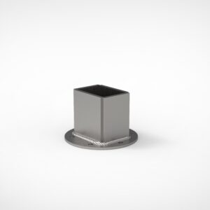 Square adapter 114x70mm